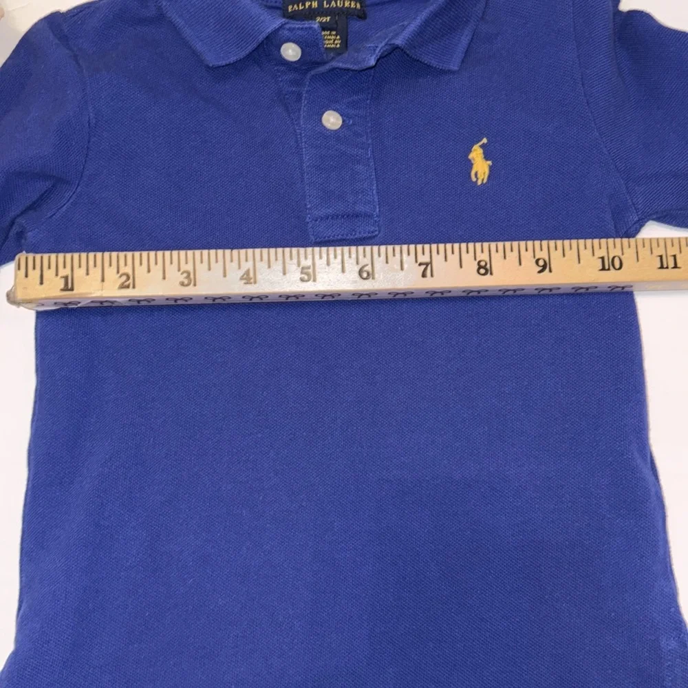 Boys Polo Long Sleeve 2T shirt Polo Ralph Lauren 2T Blue polo shirt Polo